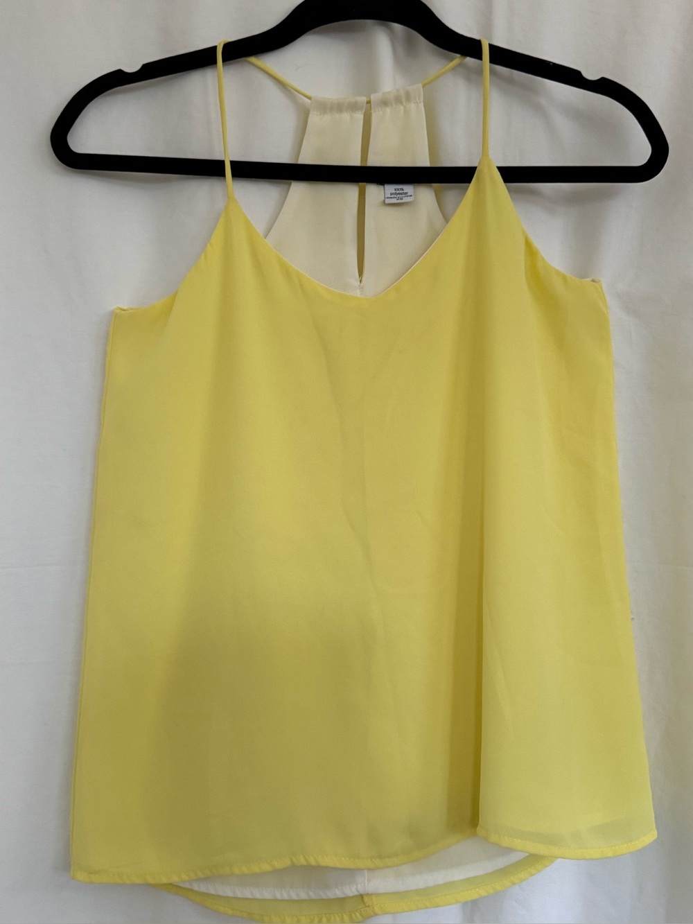 ❤️BAR 111 Yellow V-Neck Spaghetti Strap Tank Top Size XSmall 3 For 15